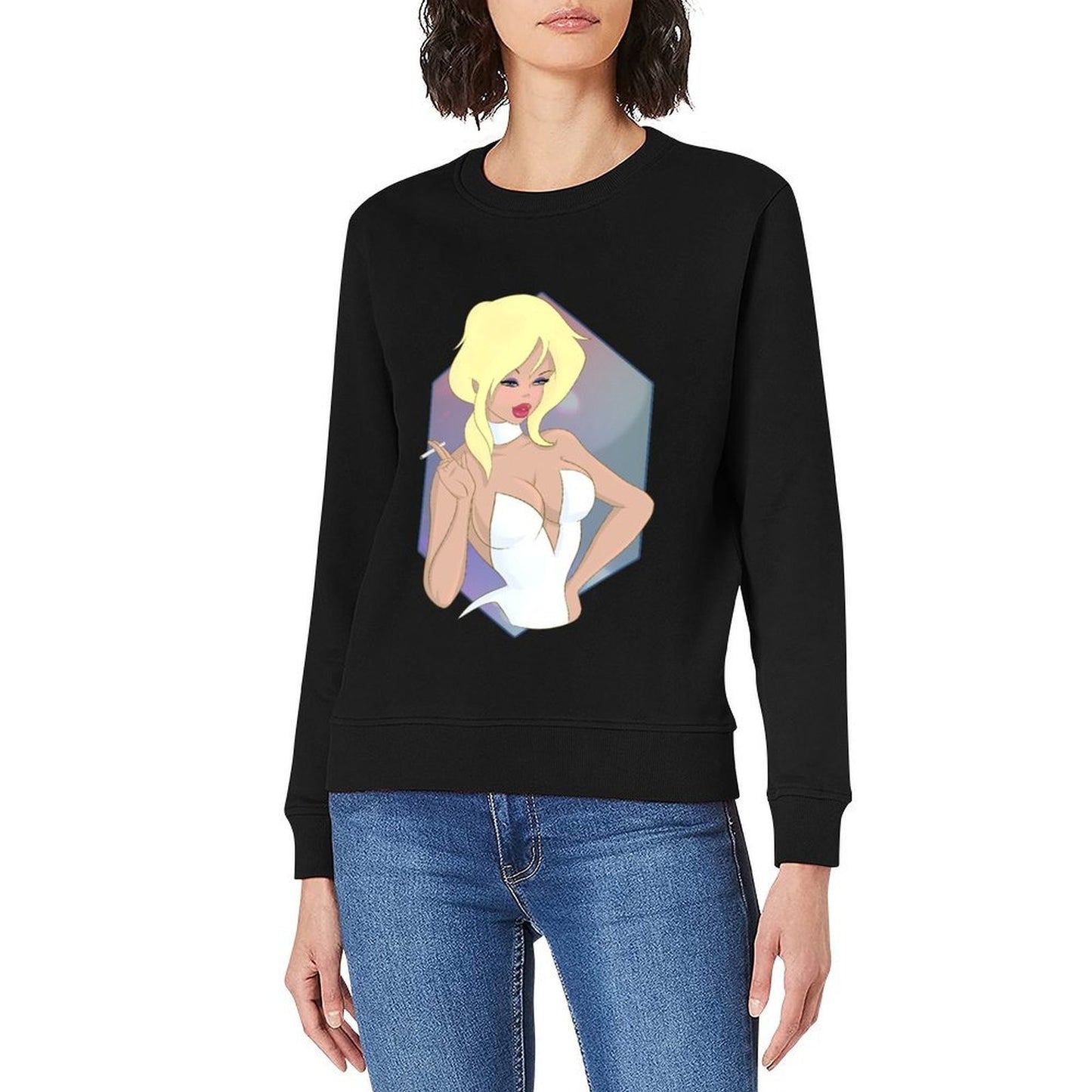 Hollie Would , Cool World (1992) Pullover men's sweat-shirt korean style clothes tracksuits men clothes graphic sweatshirts