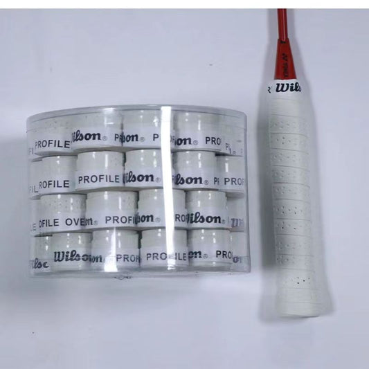 15/30/60/120PCS Wilson Tennis Overgrip PU Tennis Racket Sweat Band Absorption Grip Badminton Racket Handle Grip Tennis Griptape