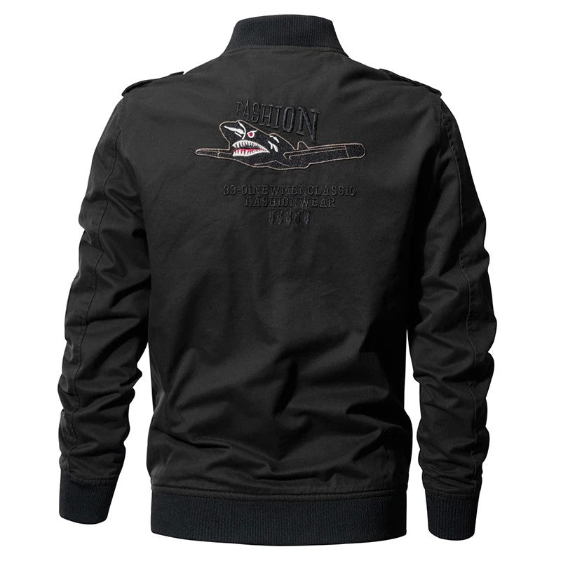 New Spring Military Style Pilot Jacket Multi-pocket Men Tactical Flight Jacket Autumn US Air Force Motorcycle Outwear Cotton