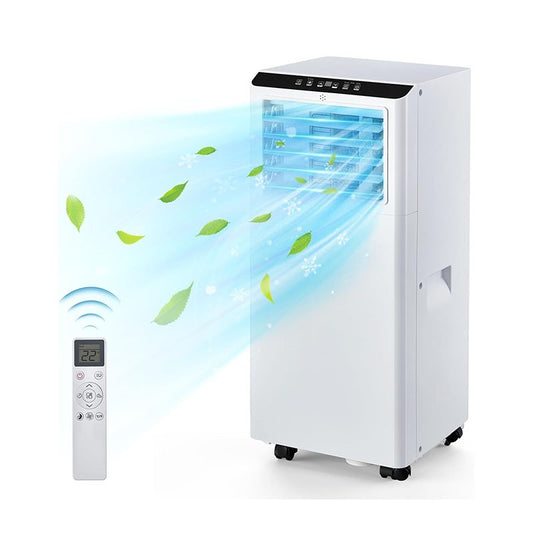 8000BTU Portable Air Conditioners With Remote Control And 24h Timer, 3 In 1 Low Noise Portable Ac Unit With Dehumidifier