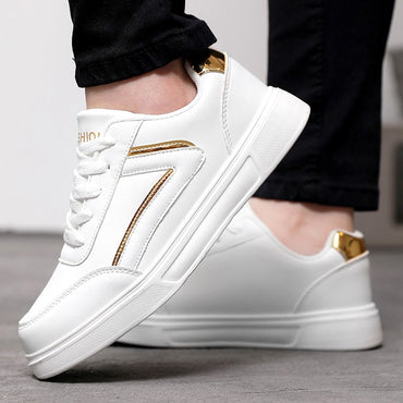 Women's Non-slip Sneakers for Walking New Wave Shoe Autumn Tround Toe Lace Up Flats 2025 Anti-slip Minimalist Platform Sneakers