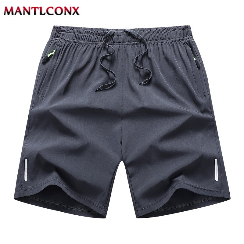 Summer New Men's Shorts Gym Fitness Quick Dry Running Sports Board Shorts Men Classic Joggers Bottom Black Short Pants Man M-4XL