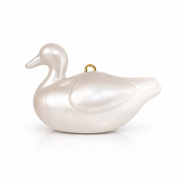 New Creative Design Swan Special-shaped Clutch Bag Women Acrylic Wedding Purse Clutch Fashion Banquet Handbags