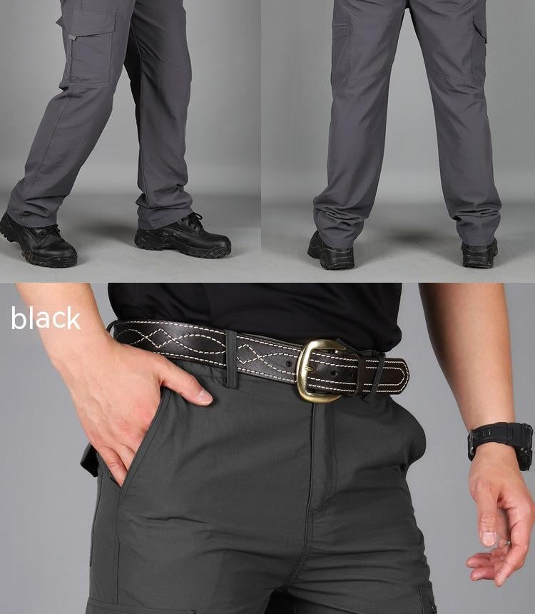 Male Cargo Pants Men Army Military Tactical Pants Streetwear Jogger Trekking Hiking Mountain Work Tourism Trousers Slim Fit