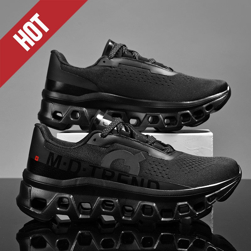 Marathon Men Tênis Esportivo Masculino com Amortecimento a Ar Respirável Leve Confortável Casual Atlético para Caminhada ao Ar Livre
