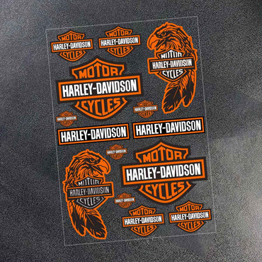2026 New Harley Davidson Sticker Logo Motorcycle Helmet Tank Bike Decal for Sportster 883 Sportster S 1250 Fat Boy 117