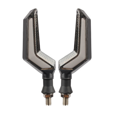 2pcs 12V Universal Motorcycle LED DRL Flowing Water Tail Turn Signal Indicators Lamp For KTM Yamaha Honda BMW Modifications