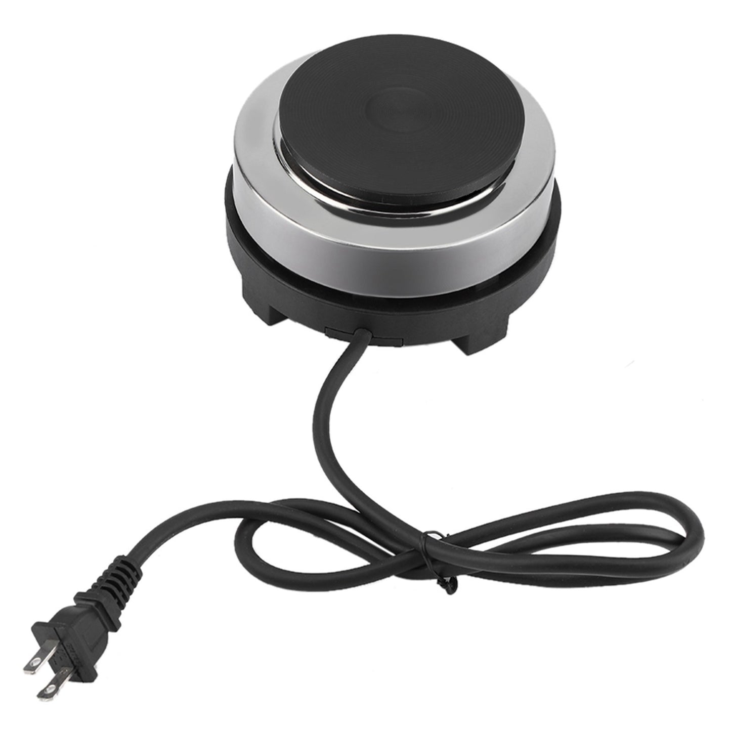 Mini Fogão Elétrico Portátil 500W Chapa Quente Aquecedor Doméstico Multifuncional (Plug EUA 110V)
