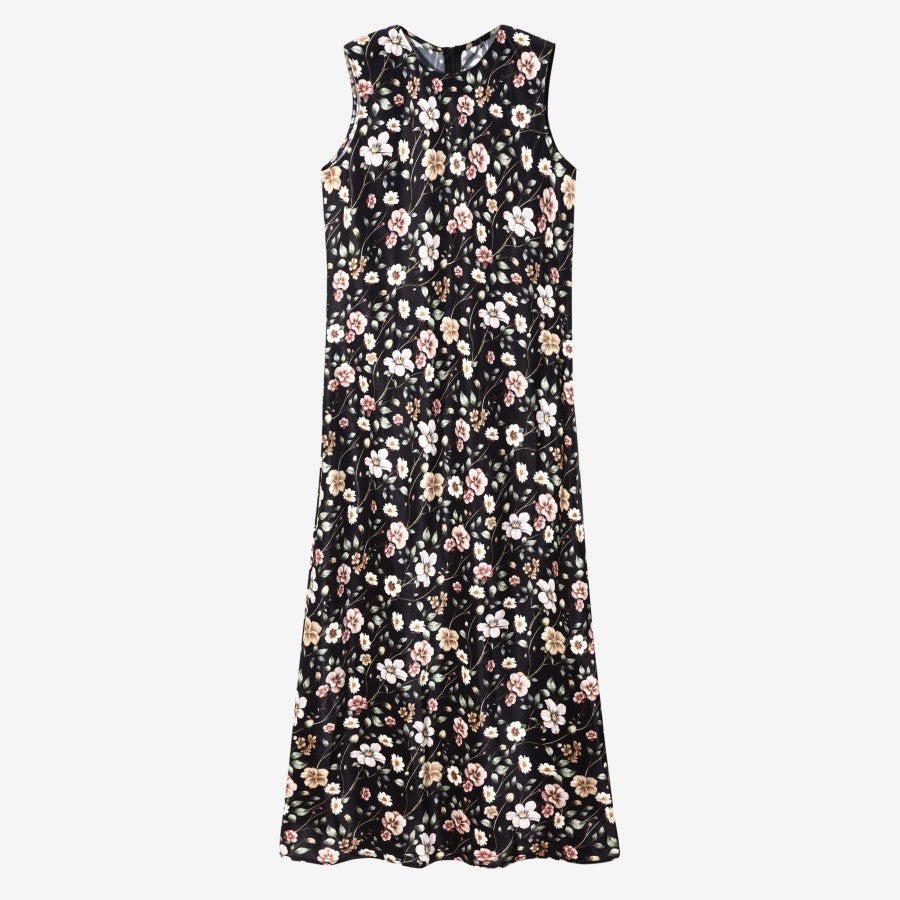 AS 2025 spring summer elegance satin dress + knitted top match set maxi floor le