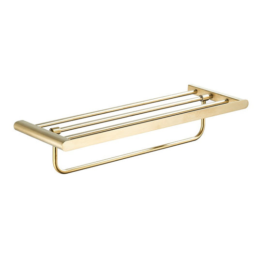 VGX Gold Bathroom Towel Holder Stainless Steel Towel Rack Folding Movable Bath Towel Bar Bathroom Hardware Accessories Grey