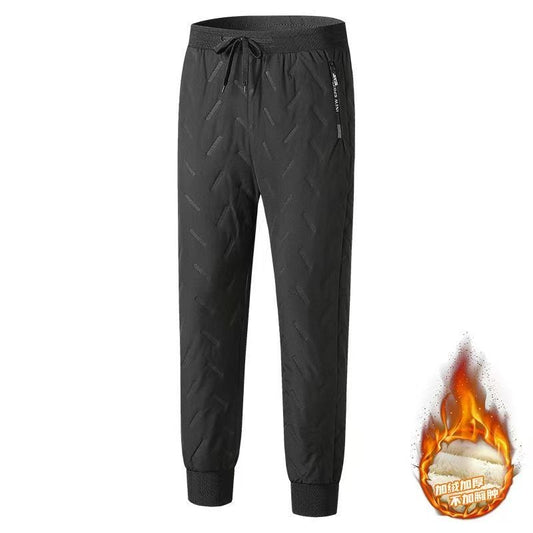 Animal Game Outdoor Women Plush Thick Fleece Waterproof Sweatpant Windproof Casual Work Pants Warm Lambswool Thermal Outerwear