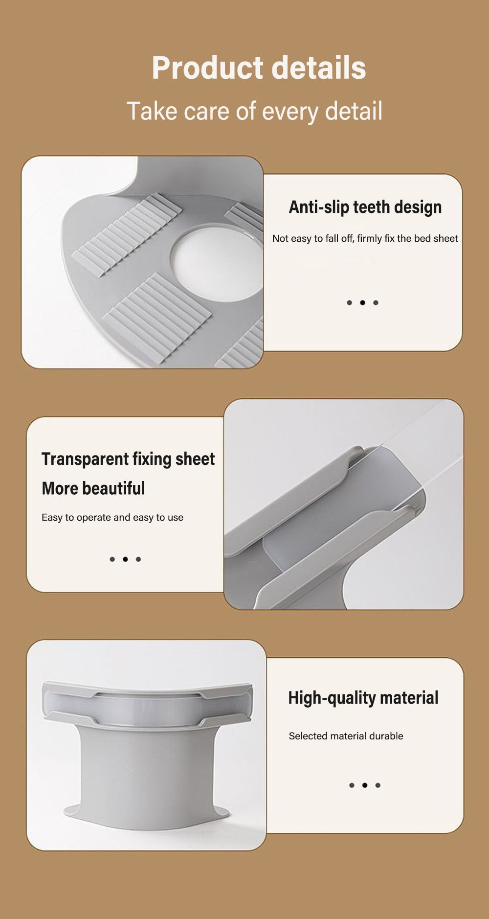 4Pcs Invisible Bedsheet Corner Tightener Clips Multifunctional Bed Sheet and Bed Cover Grippers Non-Slip Quilt Cover Fixed Clips