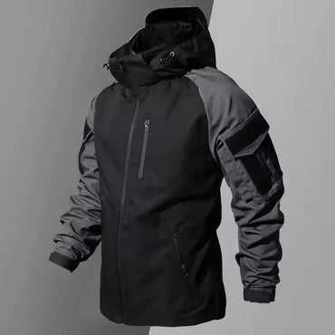 Tactical Waterproof Sets Men Wear Resistant Combat Training Suit Outdoor Multi-pocket Uniform Airsoft Camping Hiking Tracksuit