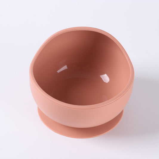 Children Silicone Suction Cup Bowl Feeding Tableware Infant Non-slip Training Learning to Eat Bowl Baby Complementary Bowl