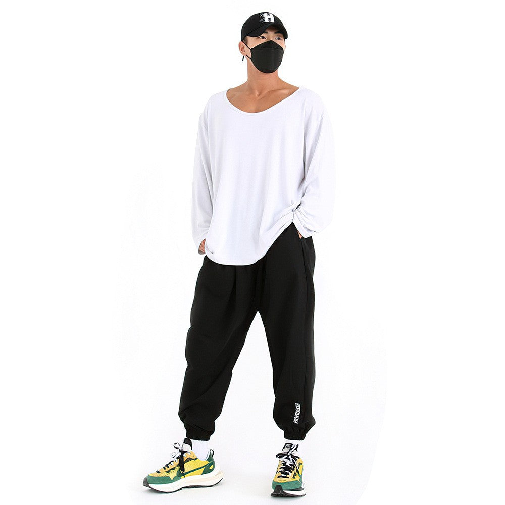 Muscle Men Sports Pants Training Basketball Running Loose Korean Version Of Casual Fitness Pants Fashionable Fitness Pants