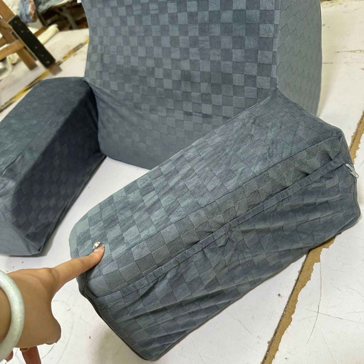 Home Bed Reading Pillow Cushion Adjustable Adult Headrest Pillow Perfect for Watching TV Reading Gaming or Resting Decoration ??