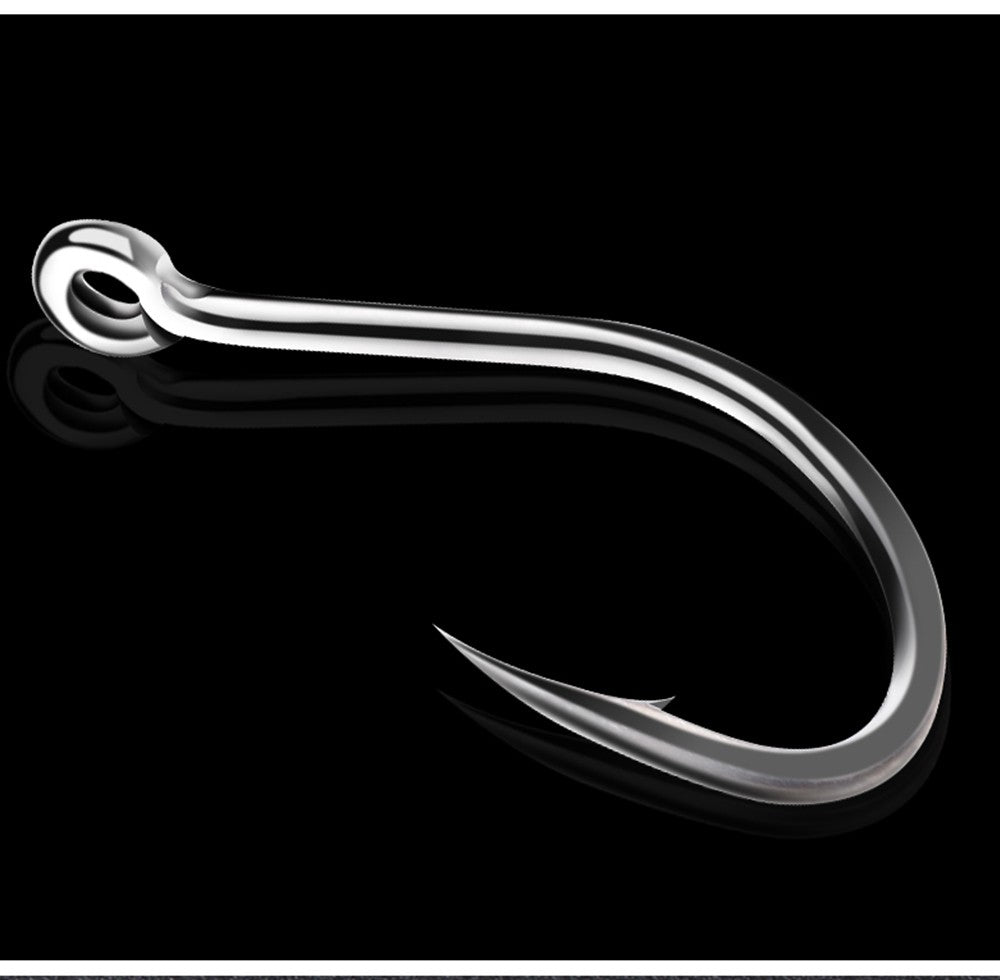 FTK 50-100pçs Anzol de Pesca Dourado Aço de Alto Carbono 1#-12# Anzol Farpado com Olhal Anzóis Vermelhos para Pesca de Carpa