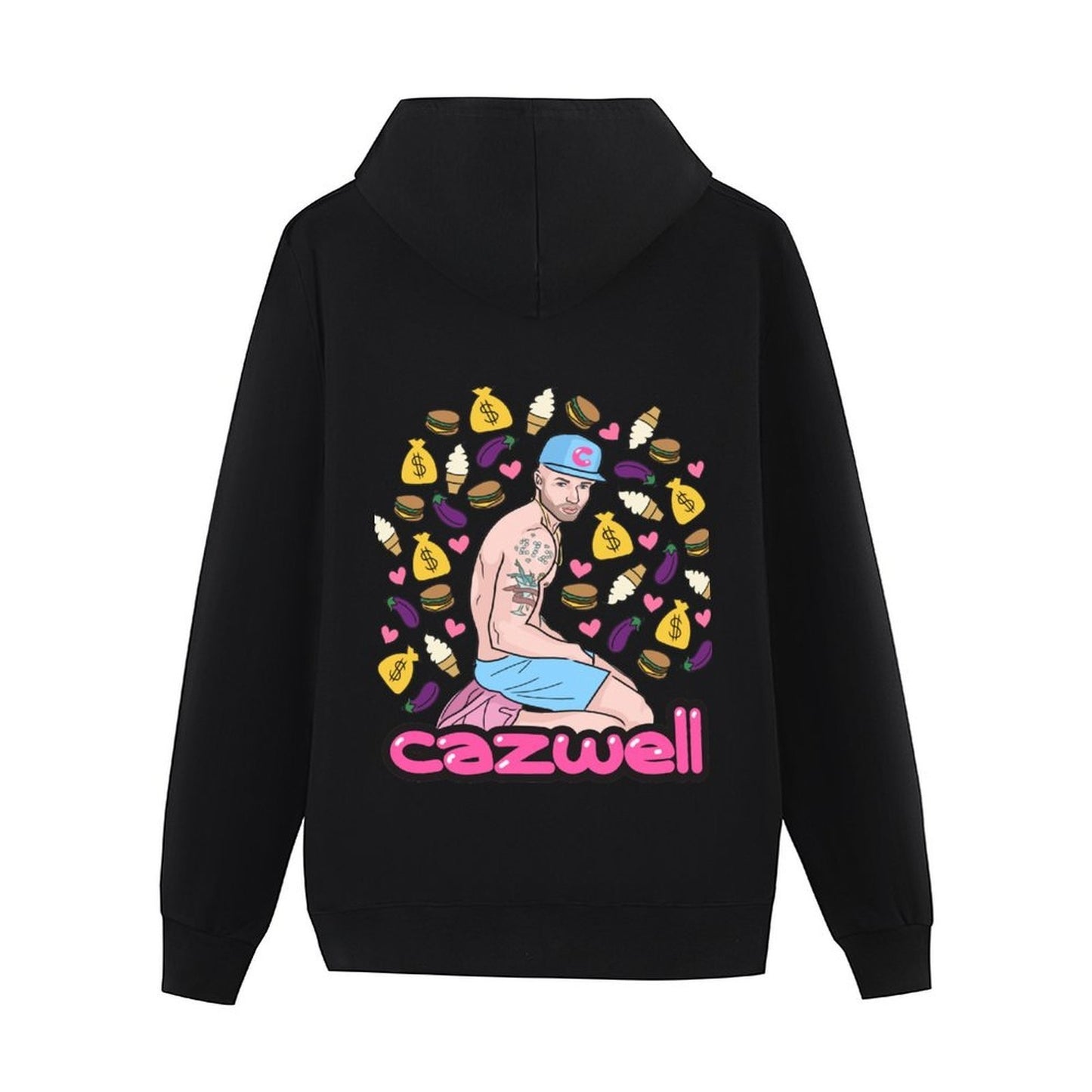 Cazwell by HeyRooney! Hoodie korean clothes hooded shirt men's clothes graphic t shirts men hoodie men