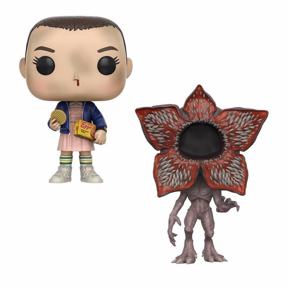 Eleven Dustin Steve Robin 10cm Action Figure Toys Vinyl Dolls for Collection