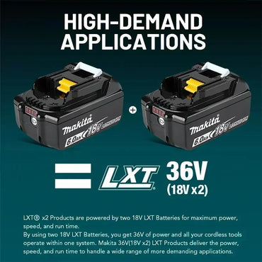 Genuine 6AH makita BL1860 18V Battery Power Tools Li-ion Replacement LXT BL1850 BL1840 for 18V Screwdriver with BMS TPCELL 18V