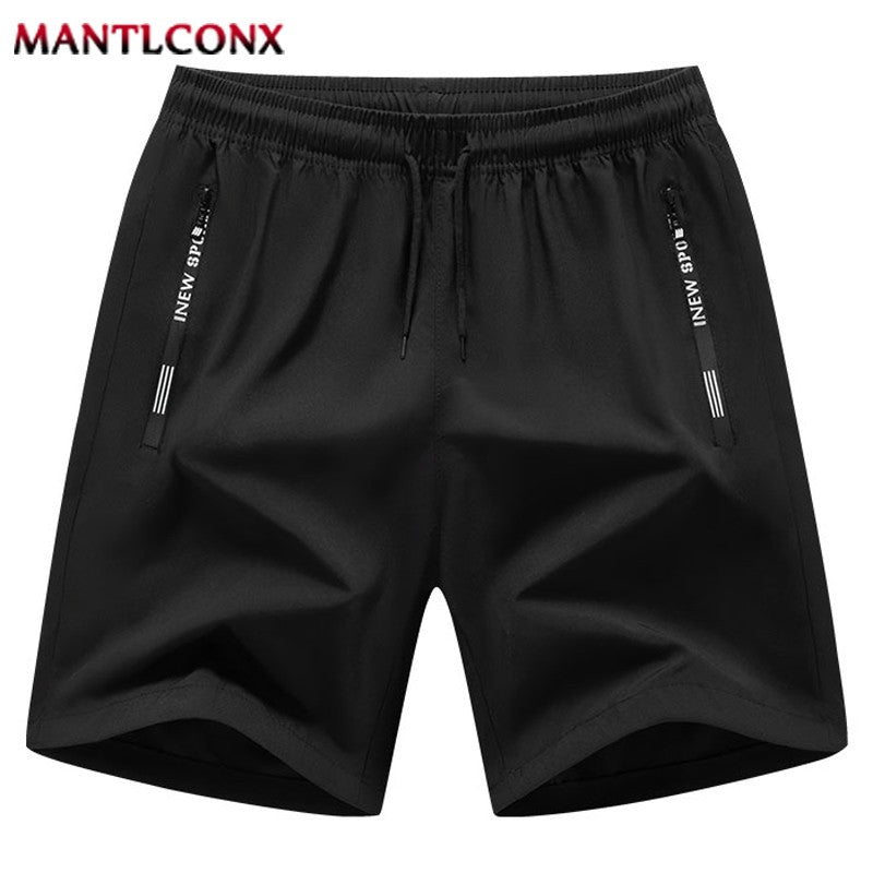 Summer New Men's Shorts Gym Fitness Quick Dry Running Sports Board Shorts Men Classic Joggers Bottom Black Short Pants Man M-4XL