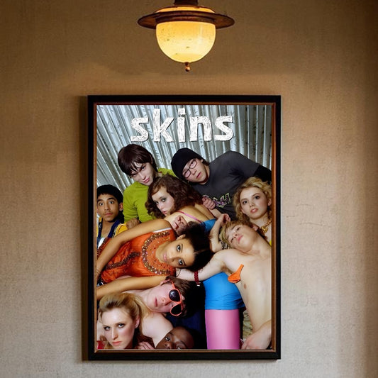 Teen TV Series Skins Generation Poster HD art sticky wall waterproof home living room bedroom bar aesthetic decoration