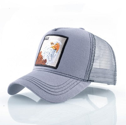 Bonés de Beisebol Bordados Masculinos 2019 Águia Snapback Chapéus para Mulheres Moda EUA Hip Hop Ossos Boné de Caminhoneiro de Malha Respirável Streetwear