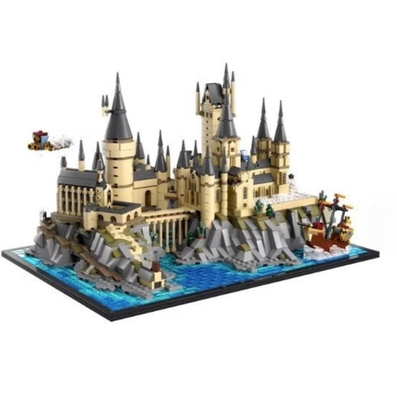 NOVO Kit de Montagem de Castelo MOC para Adultos - Conjunto de Arquitetura com Tema de Filme, Presente Colecionável para Adolescentes