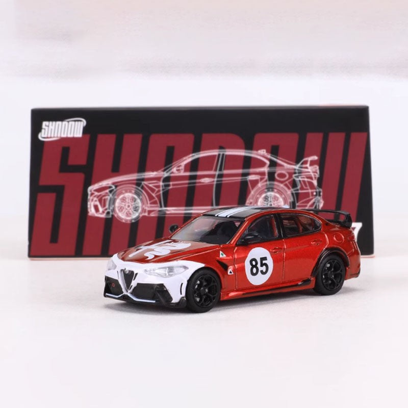 Diecast Original 1:64 Scale Alfa Romeo GTAm Miniature Simulation Alloy Car Model Collection Decoration Toy Gift Souvenir Display