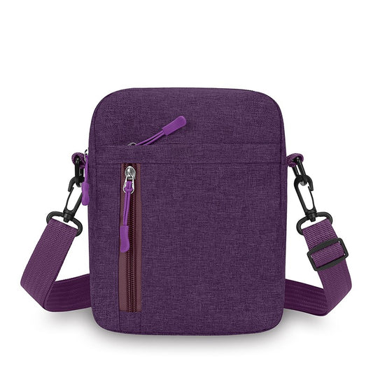 Multi Functional Men's Shoulder Bag, Waterproof and Wear-resistant, Large Capacity Crossbody Bag for Business Commuting