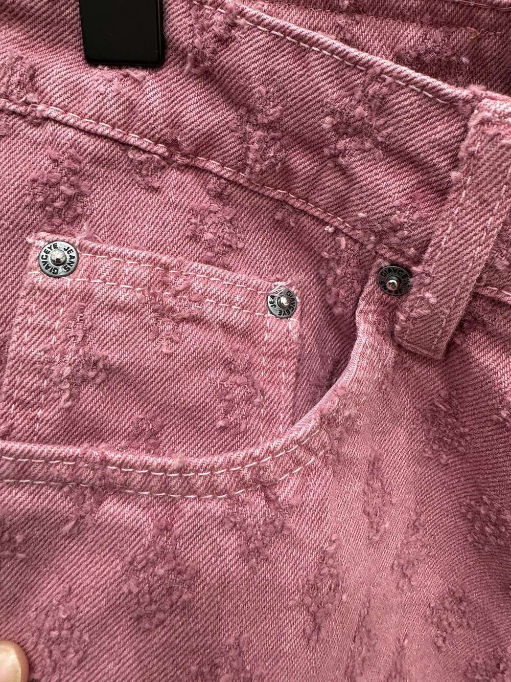 New Summer Men Distressed Short Jeans Vintage Jacquard Straight Leg Men's Denim Shorts Pants