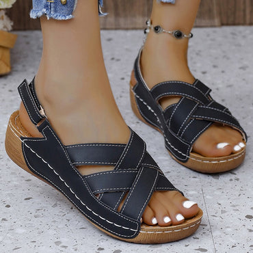 Women Sandals Shoes Summer Beach Shoes Woman Party Sandals For Women Wedge Ladies Shoes Non-Slip Footwear Women Sandal Female