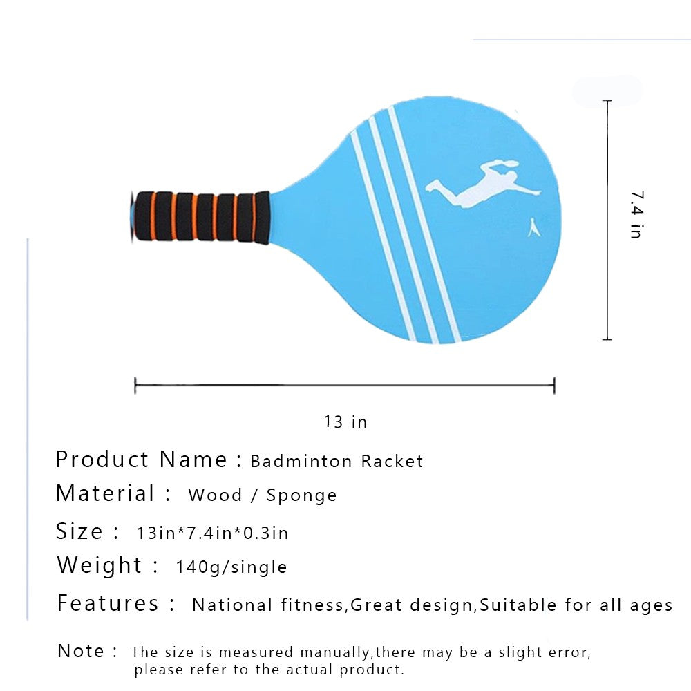 Badminton Set for Children and Adolescents - Indoor and Outdoor Beach Courtyard Family Games Sports Toy Gifts