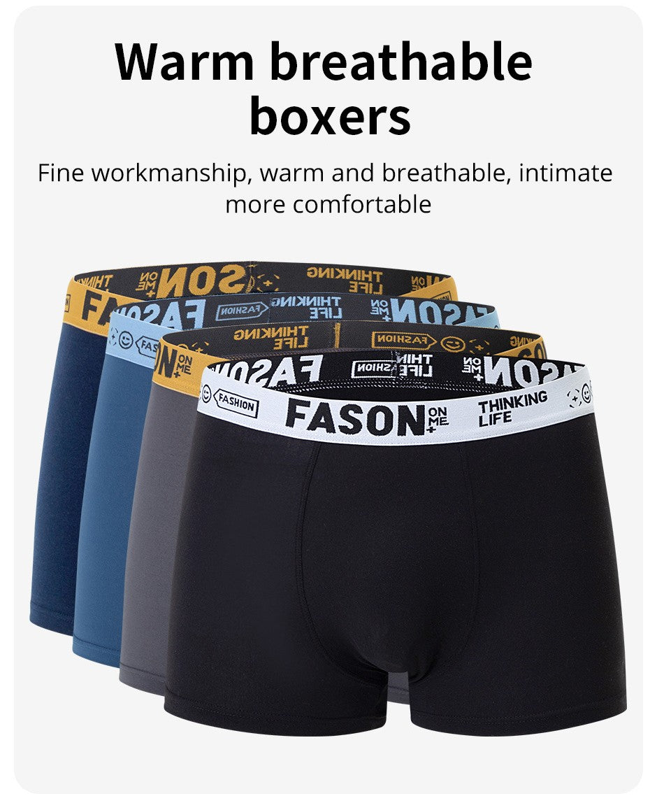 4/10 Piece Men's Black Fashionable Sexy Simple Underwear Boxer Shorts Plus Size Comfortable Versatile Casual Sports Beach Shorts