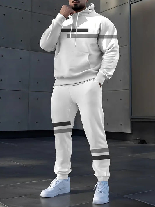 3D Dragon print truck suit set, sweat shirt, hood and pants