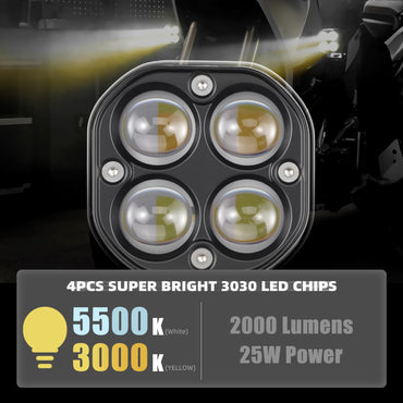 NICECNC For Yamaha Tenere 700 2019-2024 2020 2021 2022 2023 Motorcycle Led Auxiliary Light Additional lights Front Lighting Kit