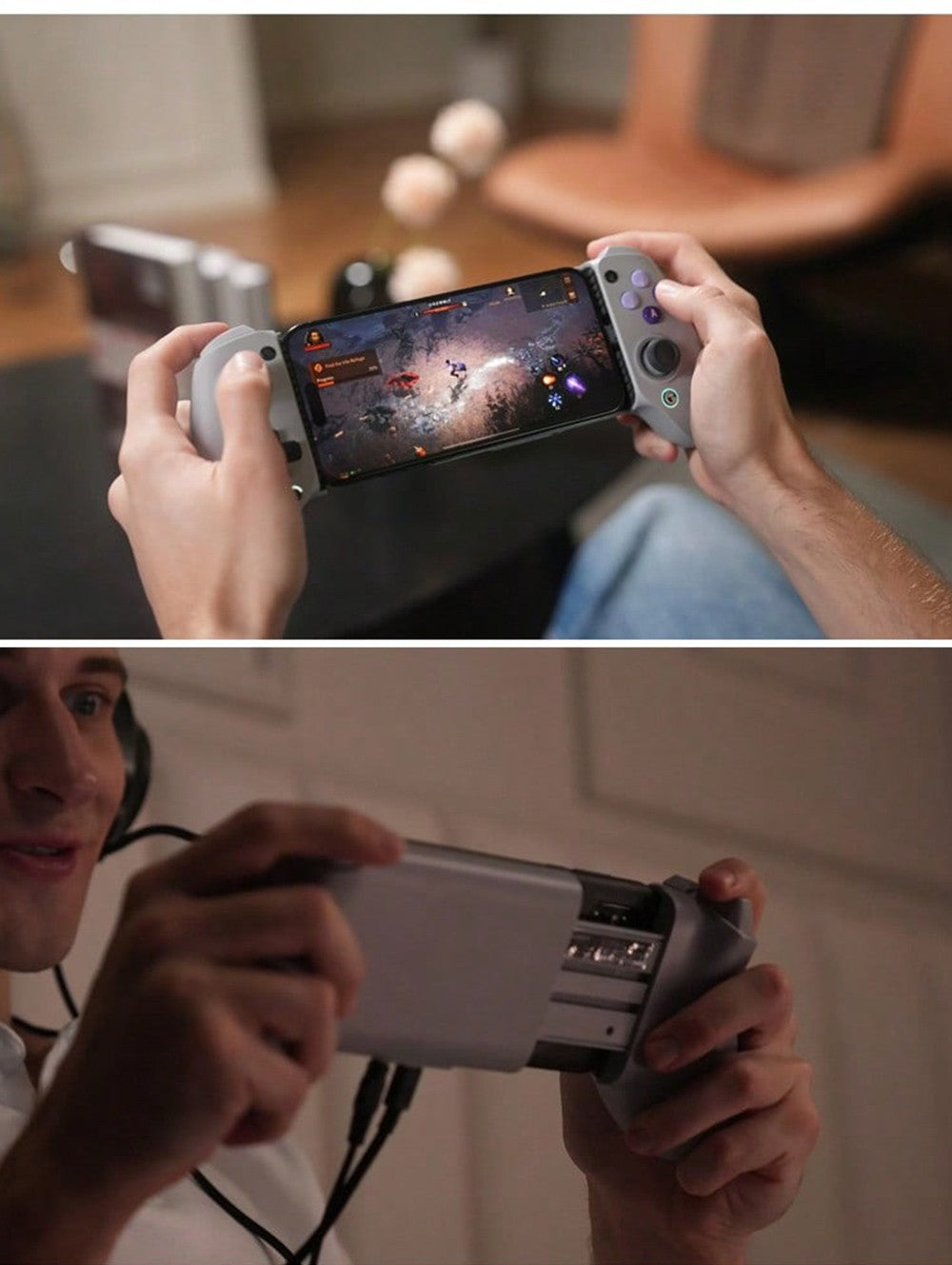 GameSir G8 Galileo Gamepad for Android iPhone 17/16 Phone Mobile Controller Hall Effect Sticks Analog Triggers Big Hands Design