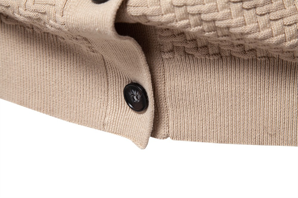 AIOPESON Mens New V Neck Button up Cotton Cardigan Sweaters Casual Social Knit Sweater Cardigans for Men