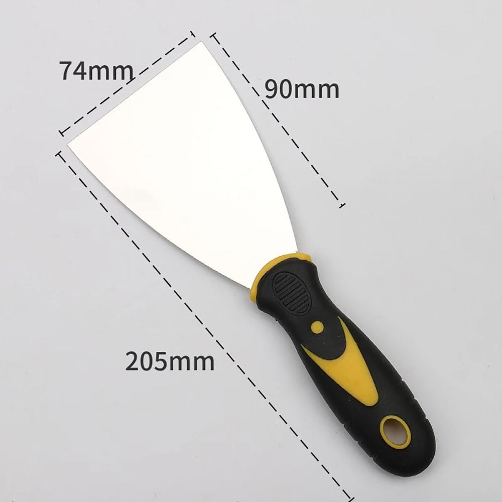 Espátula de Aço Inoxidável de 2/3/4/5 Polegadas Pá Raspadora Ferramentas de Pintura Ferramentas de Construção Limpeza Doméstica Industrial