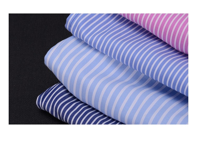 Men's Empire collar pinhole collar needle business shirt cotton retro round collar shirts for men