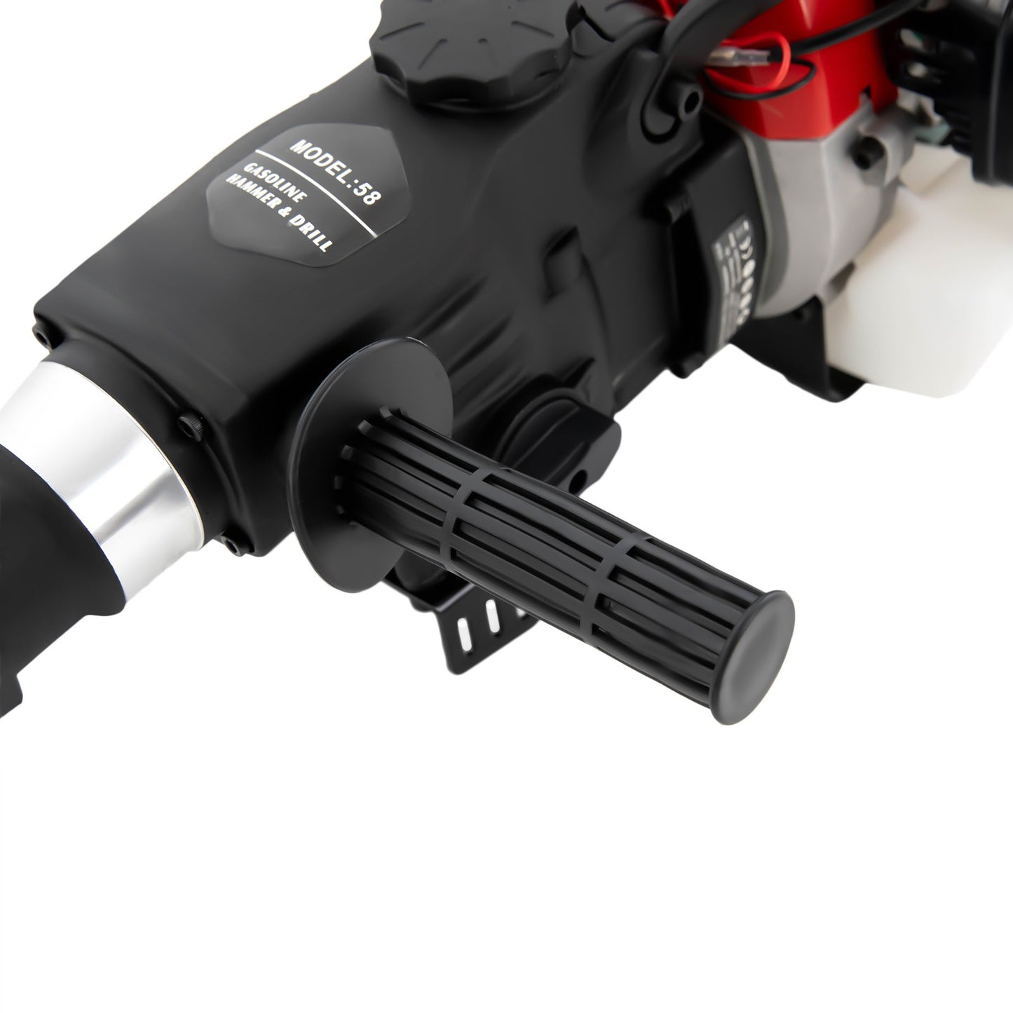 Martelo Demolidor Elétrico de 1000W | Martelo Demolidor a Gasolina de 33cc | Martelo Quebra-Rocha para Abertura de Fendas no Solo