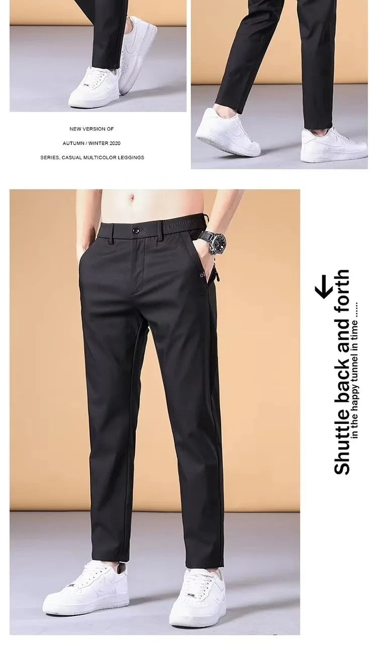 Fashion Men's Pants Summer Suit Pants Casual Korean Men's Pants Joggers Men Streetwear Casual Sports