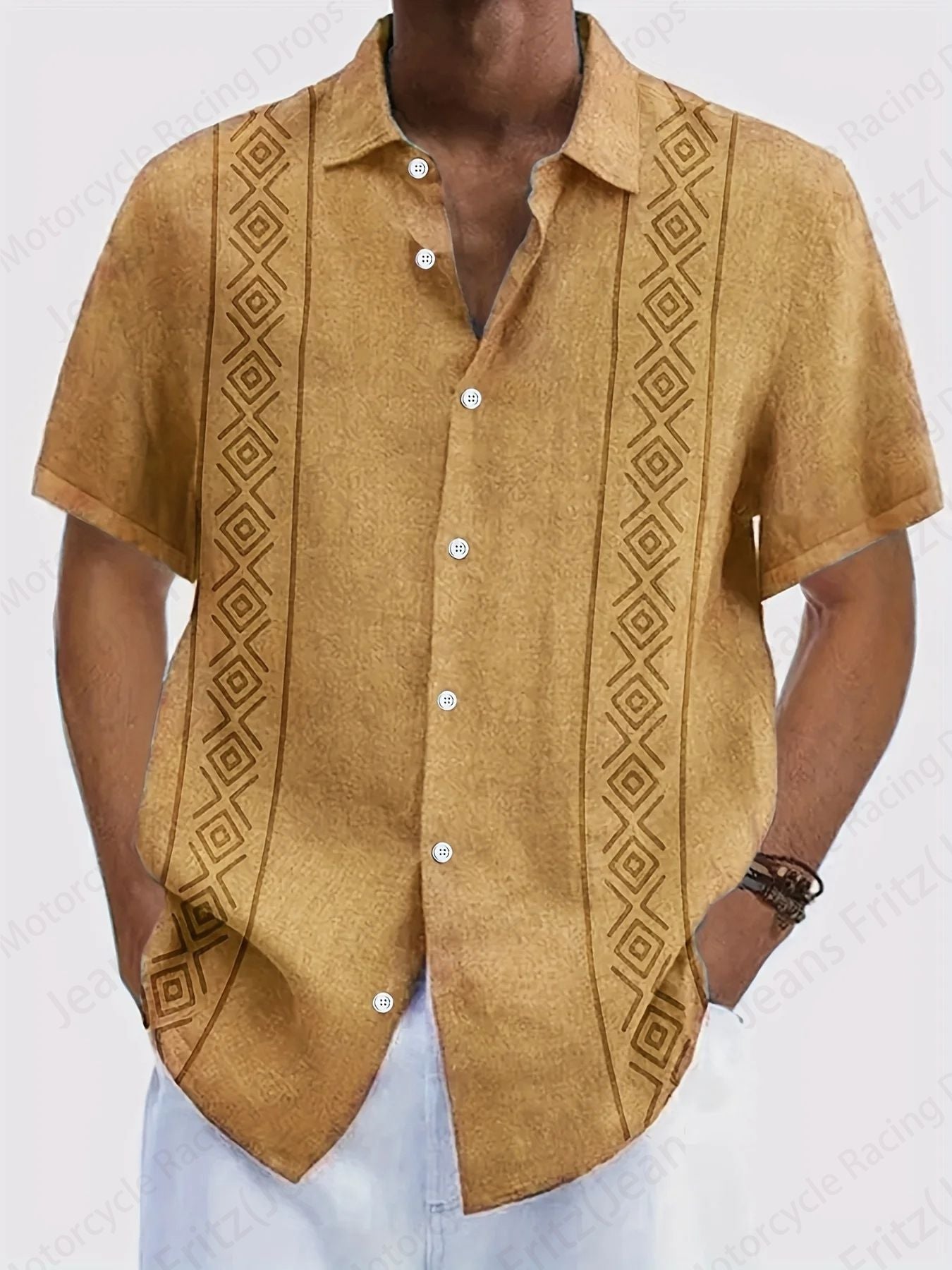 Mens Shirt Casual Print Hawaiian Shirts Men Women Fashion Beach Shirt Turn Down Collar Button Blouse Street Social Camisas Male