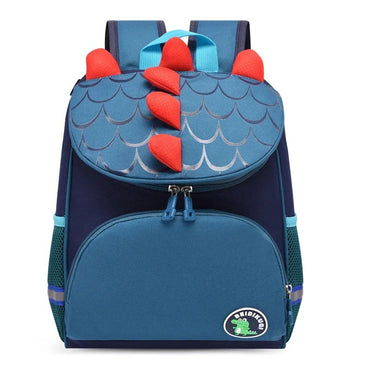 Personalized Name Kindergarten Schoolbag - Cute Cartoon Dinosaur Embroidery Backpack for Boys & Girls, Kids' Custom Name Childre