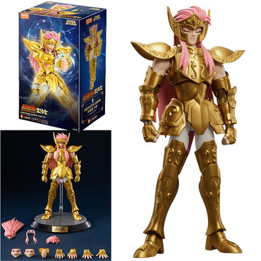 BLOKEES Original Saint Seiya CAPRICORN SHURA DRAGON SHIRYU CANCER DEATHMASK CHAMPION CLASS Action Figure Anime Model Toys Gift