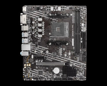 Placa-mãe MSI B550M-A PRO AMD Gaming AM4 DDR4 M.2 Suporta Processador Ryzen R3 R5 R7 das Séries 5000 e 3000 para Desktop