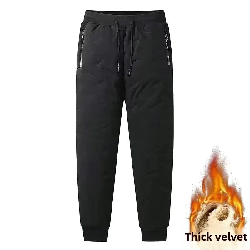 Men's Winter Lamb Velvet Jacket Fleece Lined Cotton Suit Hooded Loose plus Size Warm Cotton Coat Thermal Cotton Clothing