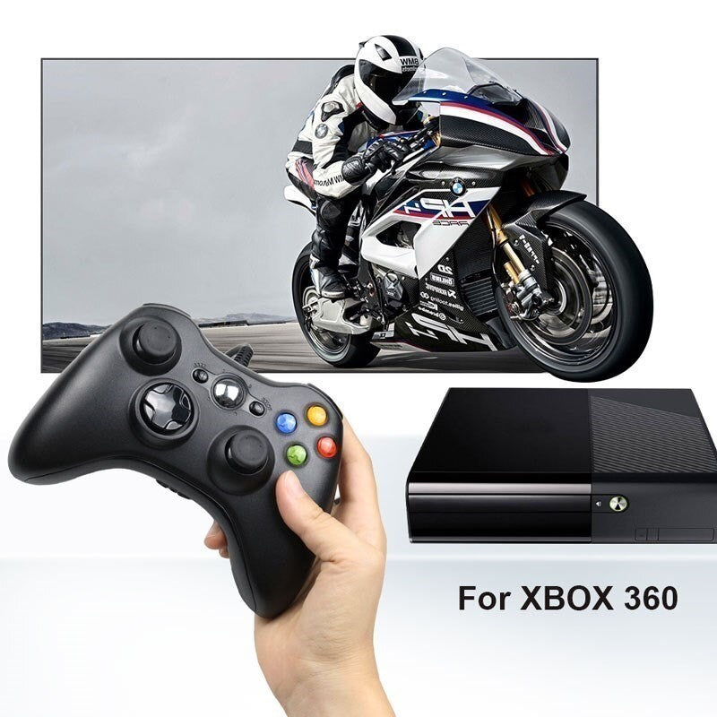 For Xbox 360 Wired Game Controller USB Wired Joystic Gamepad for Microsoft Xbox 360, PC Windows 7,8,10 with Dual-Vibration Turbo