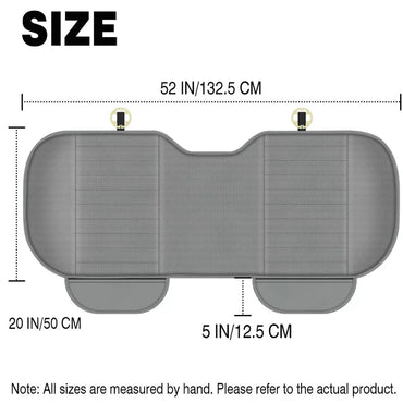 PU Leather Car Seat Cover Universal Vehicle Seat Cushion Anti Slip Chair Protector Mat Waterproof Sweatproof Surface
