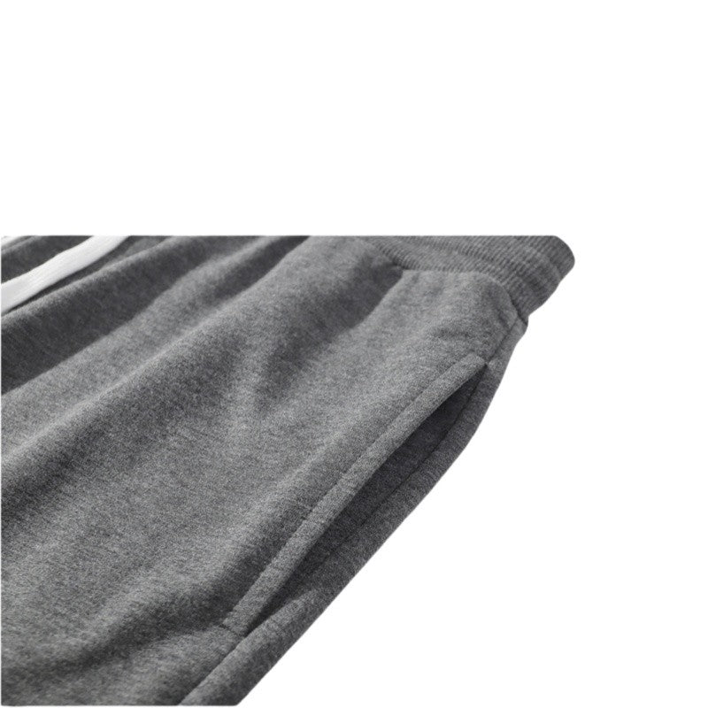 Men 100% Cotton Pants Elastic Gym Sweatpants Casual Jogging Trousers Sport Joggers Fitness Running Pants Man Clothing Streetwear